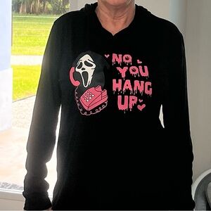 Halloween Long Sleeve Top with Hood